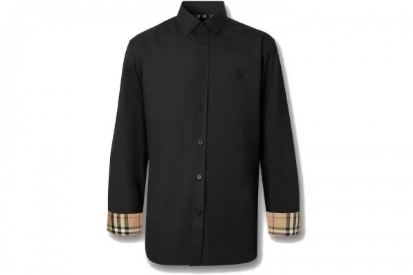 Check Print Collar Shirt For Men