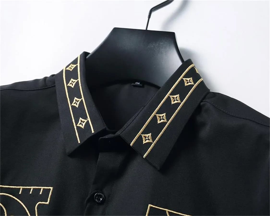 Luxury Embroidered Shirt For Men
