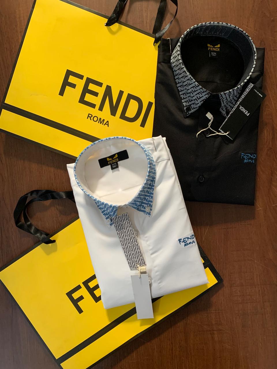 Luxury Embroidered Logo Shirt For Men