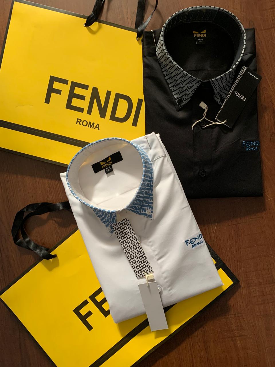 Luxury Embroidered Logo Shirt For Men