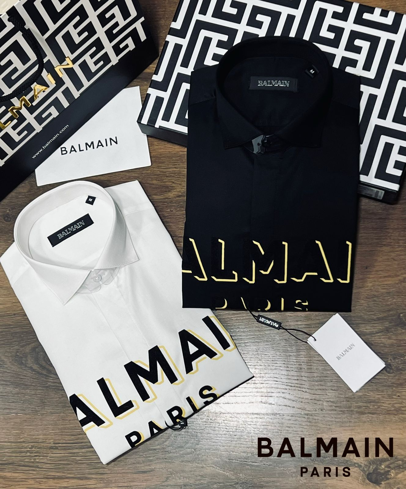 LUXURY 3D PRINT COTTON SHIRT FOR MEN