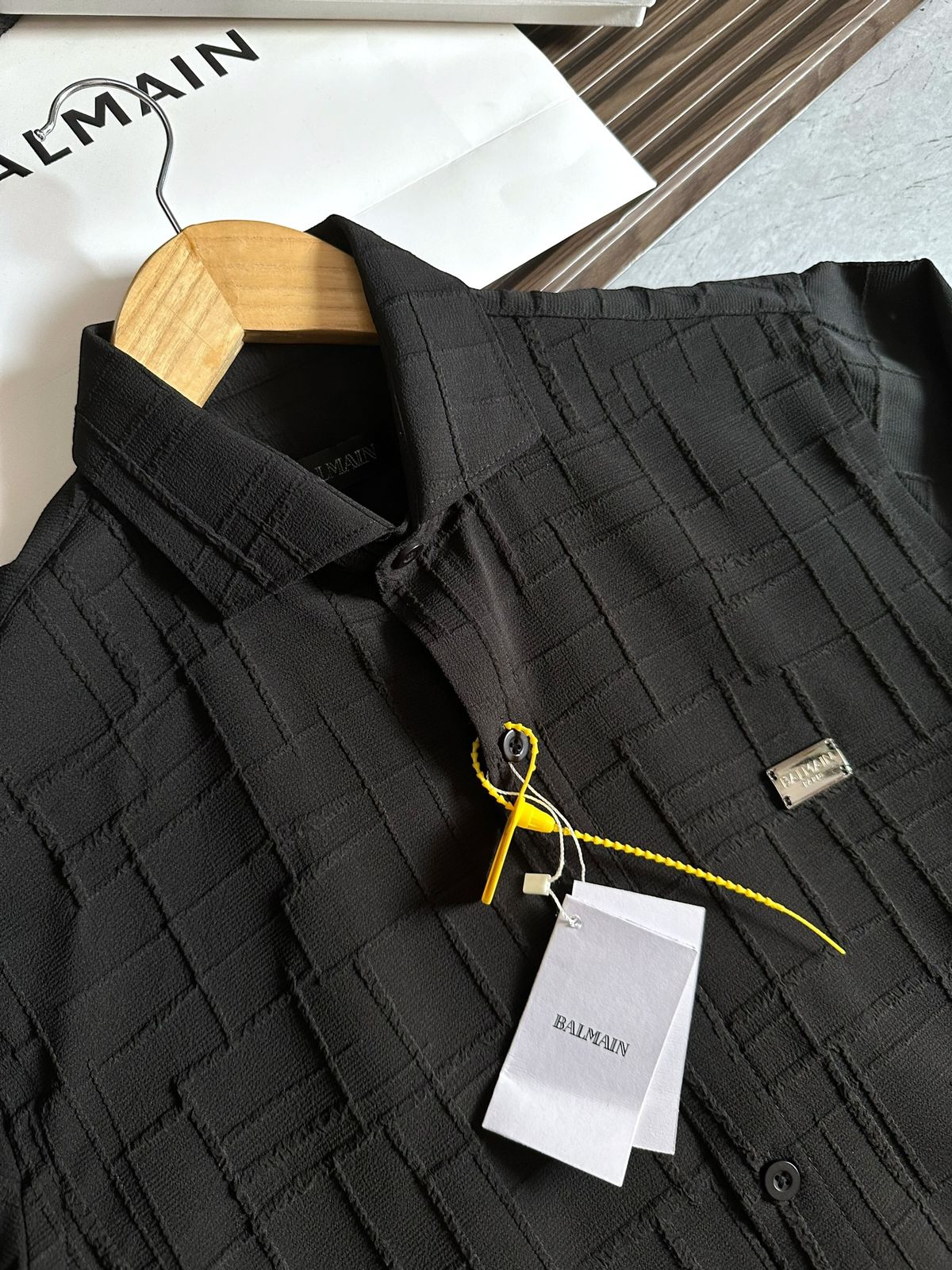 Embossed Pattern Shirts For Men
