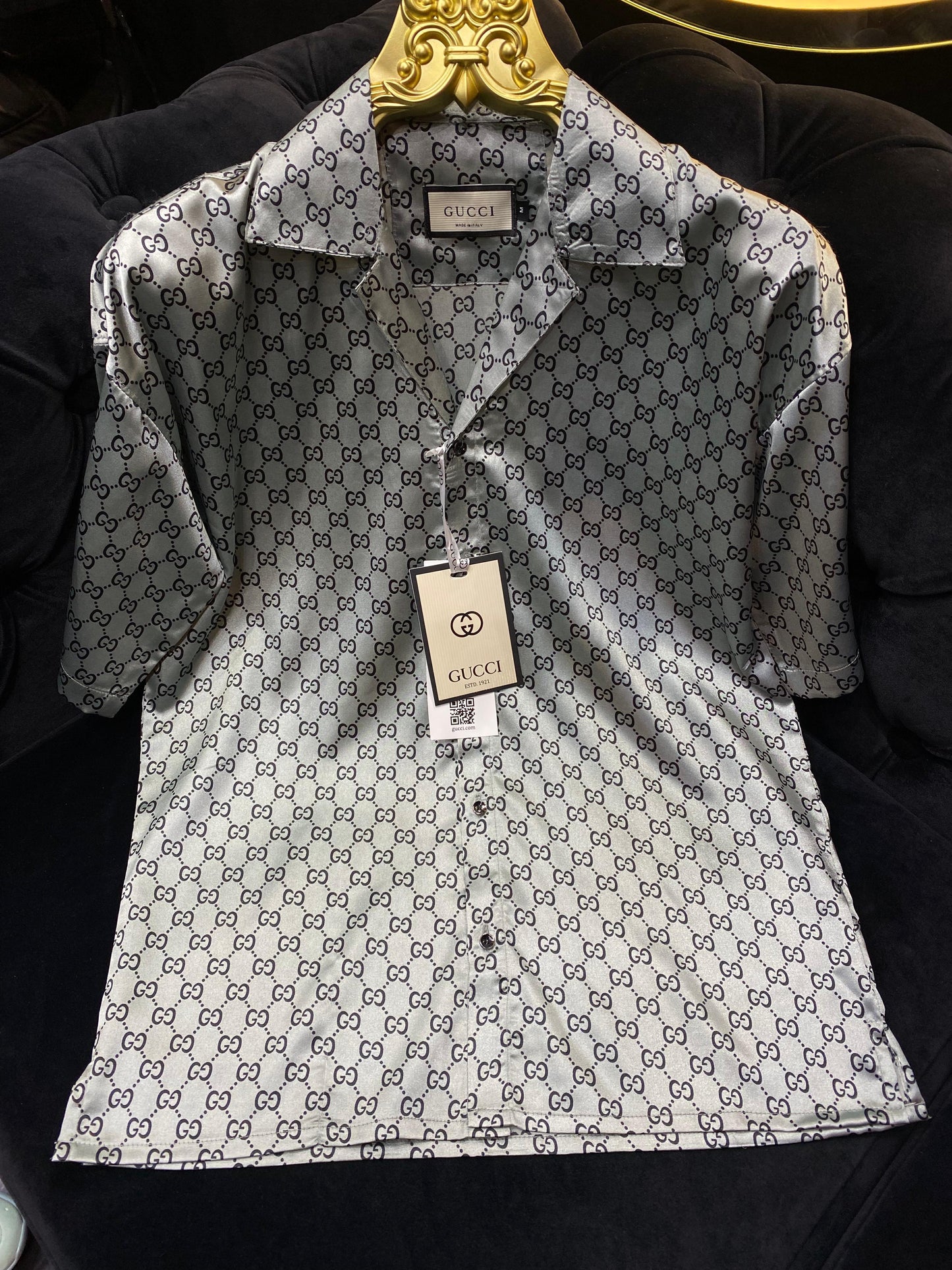 LUXURY DROP SHOULDER CUBAN COLLAR SHIRTS