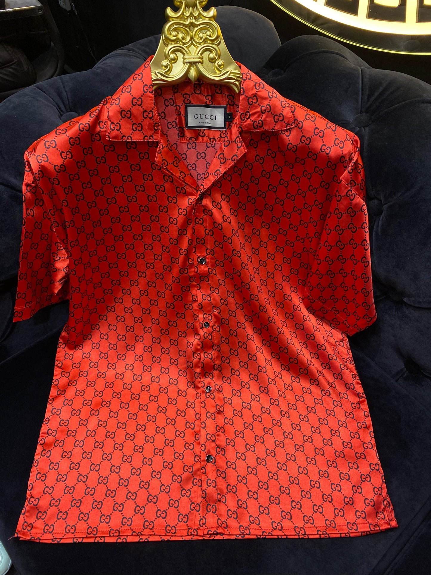 LUXURY DROP SHOULDER CUBAN COLLAR SHIRTS