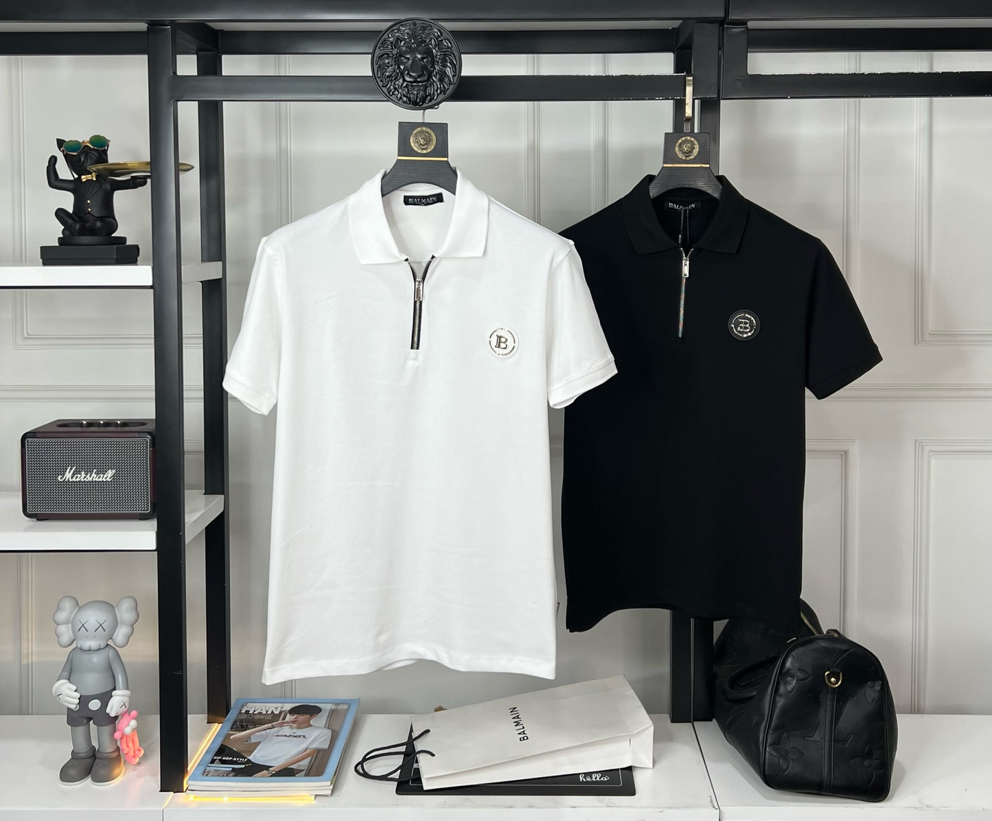 Premium Zip Collar T-Shirt For Men