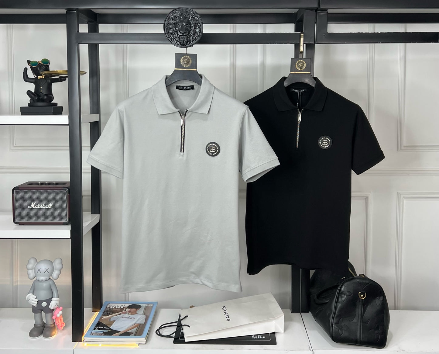 Premium Zip Collar T-Shirt For Men