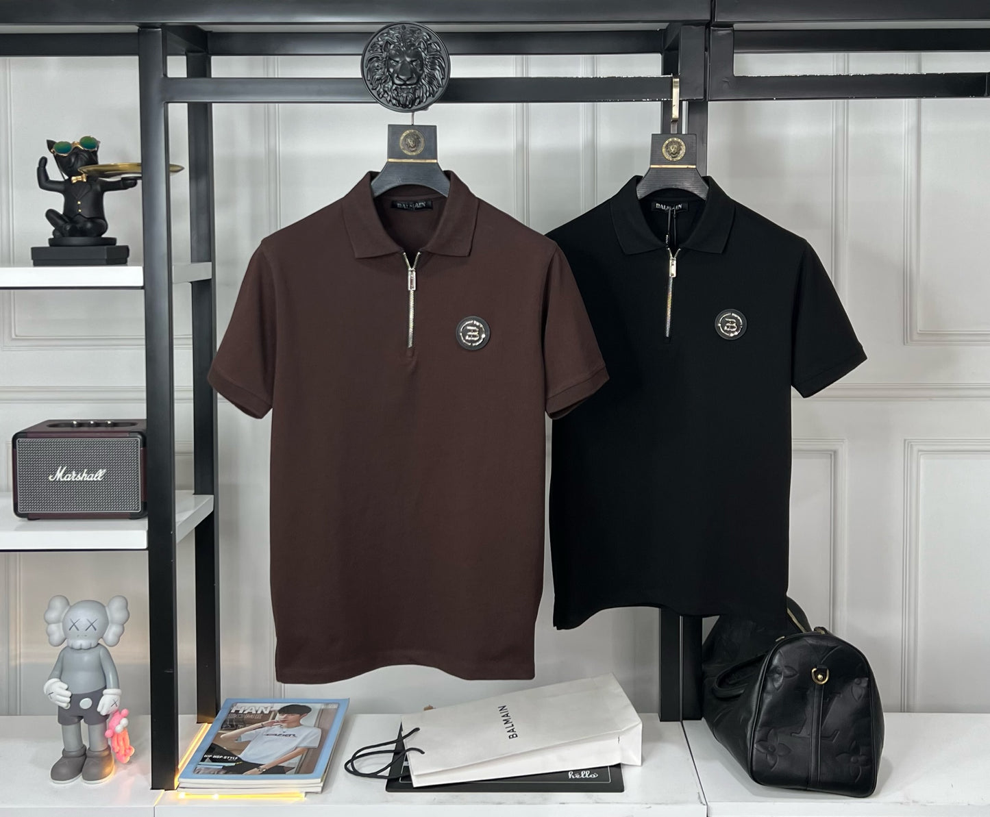 Premium Zip Collar T-Shirt For Men