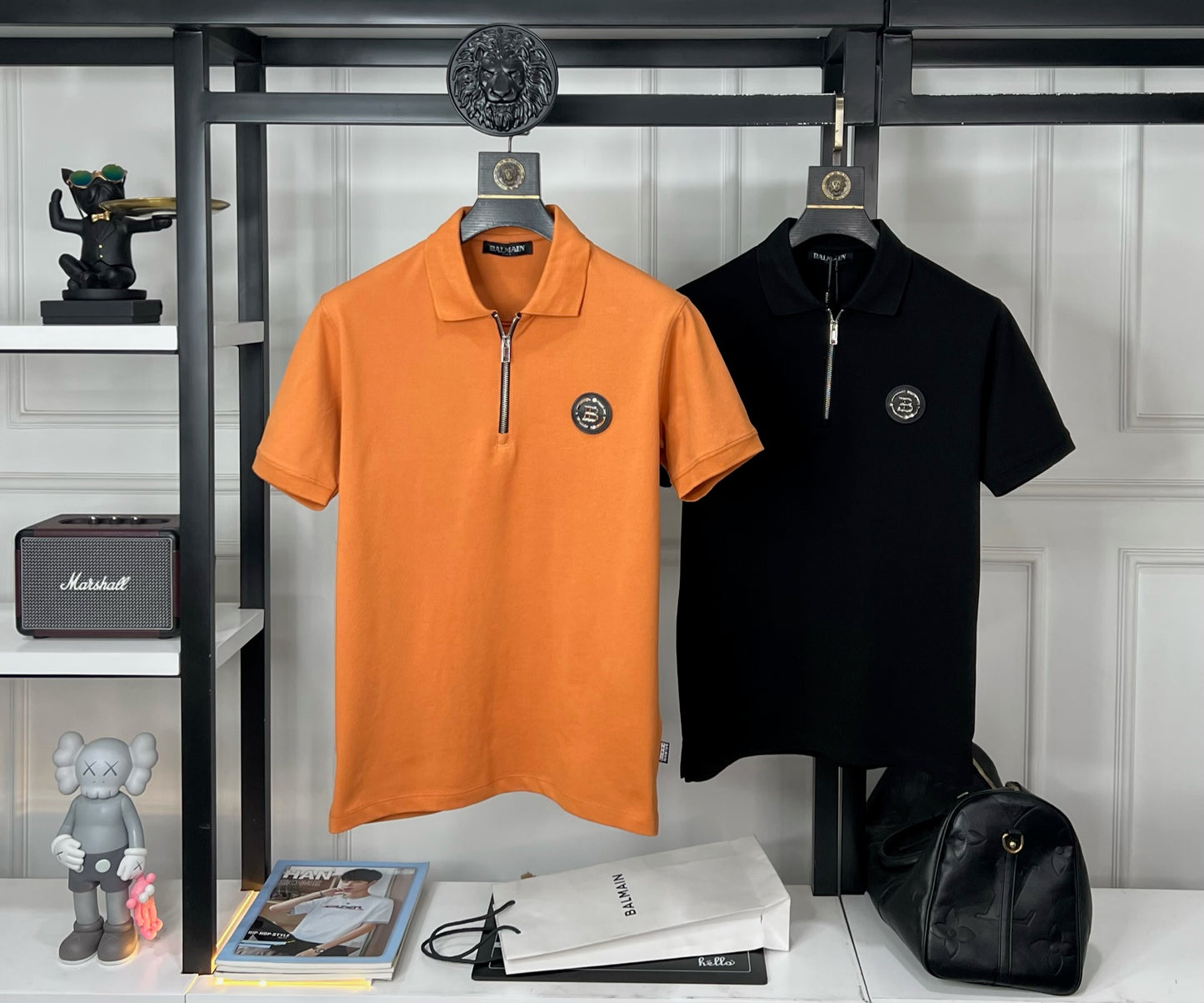 Premium Zip Collar T-Shirt For Men