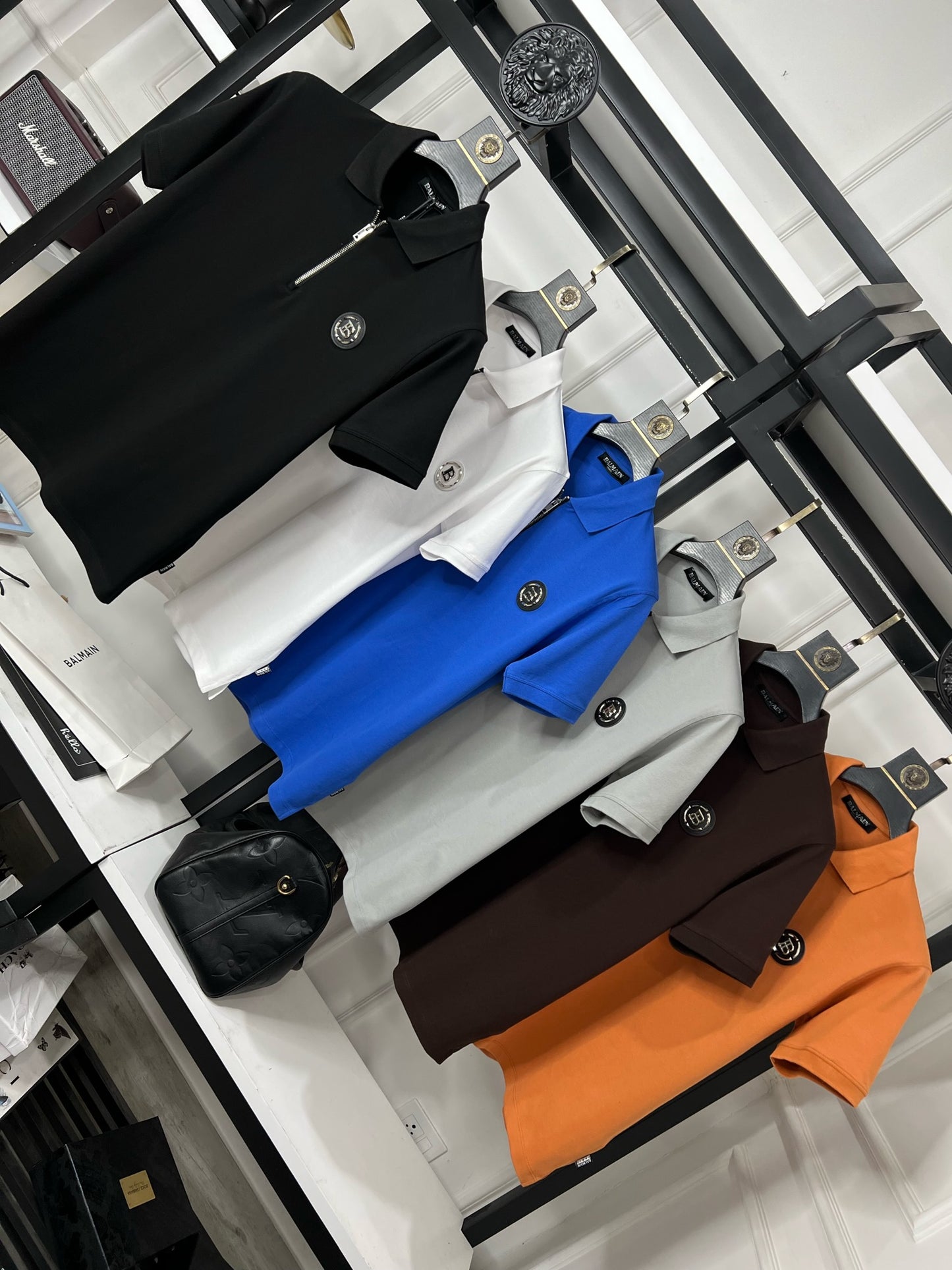 Premium Zip Collar T-Shirt For Men