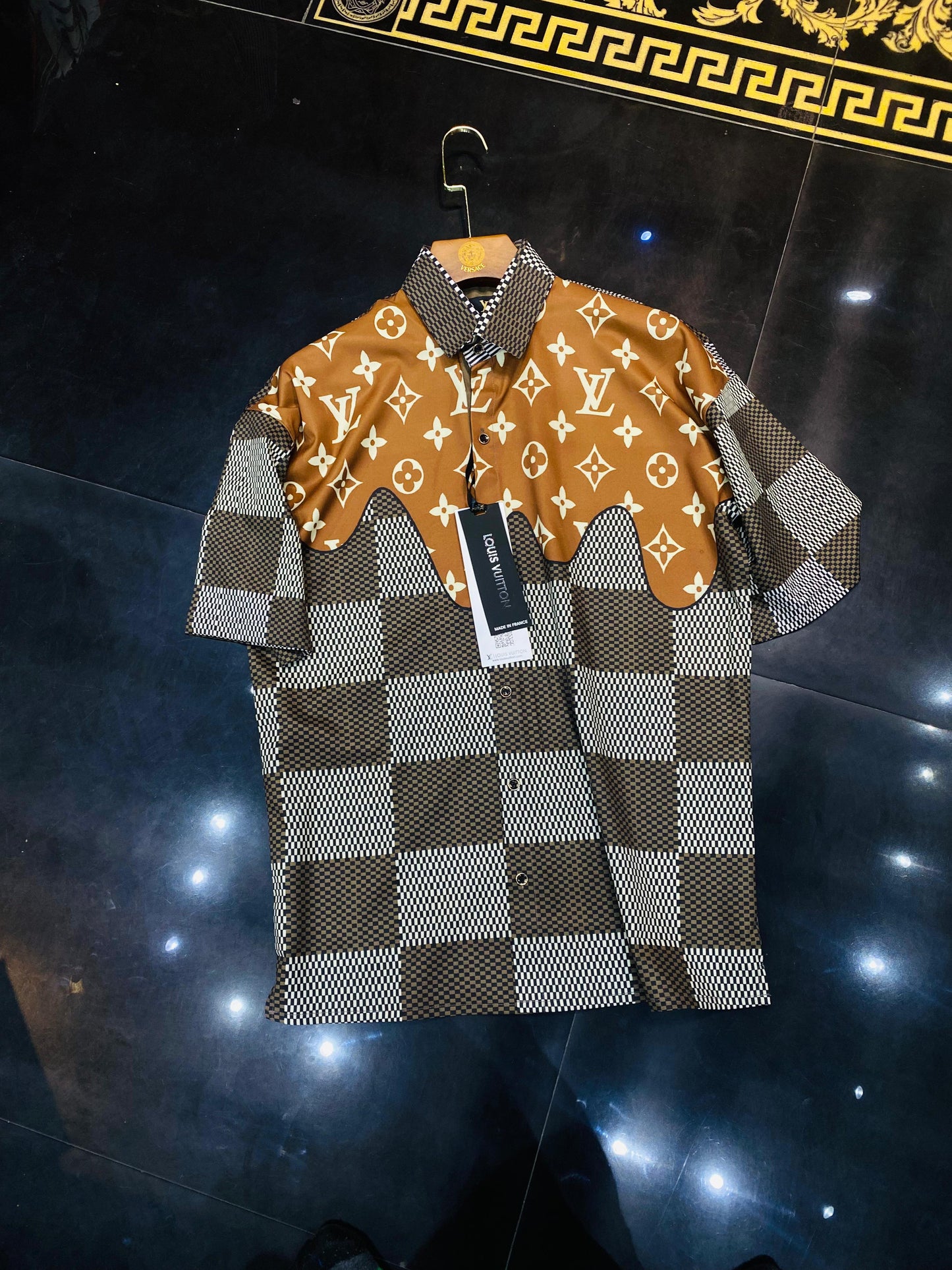 LUXURY DROP SHOULDER CUBAN COLLAR SHIRTS