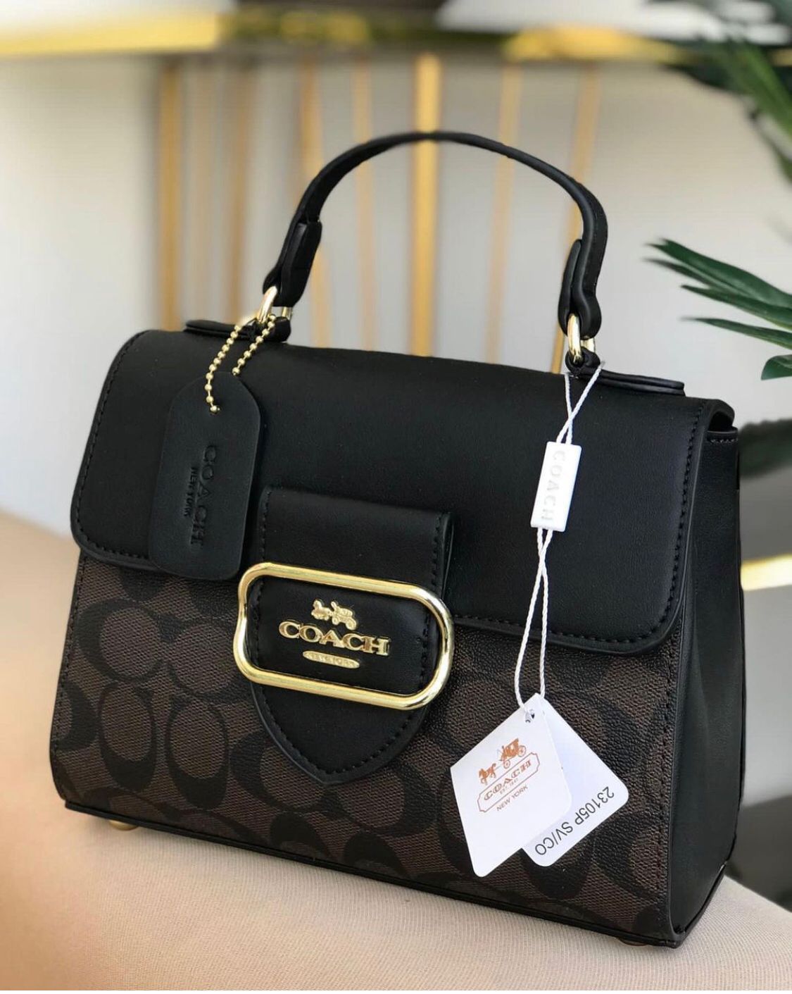 LUXURY MORGAN TOP HANDLE BAG