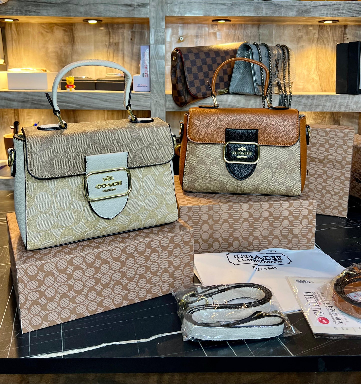 LUXURY MORGAN TOP HANDLE BAG