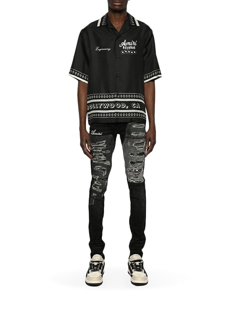 RECORDS SHORT SLEEVE SHIRT FOR MEN (XXL ONLY)