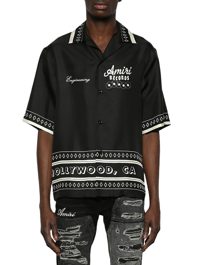 RECORDS SHORT SLEEVE SHIRT FOR MEN (XXL ONLY)