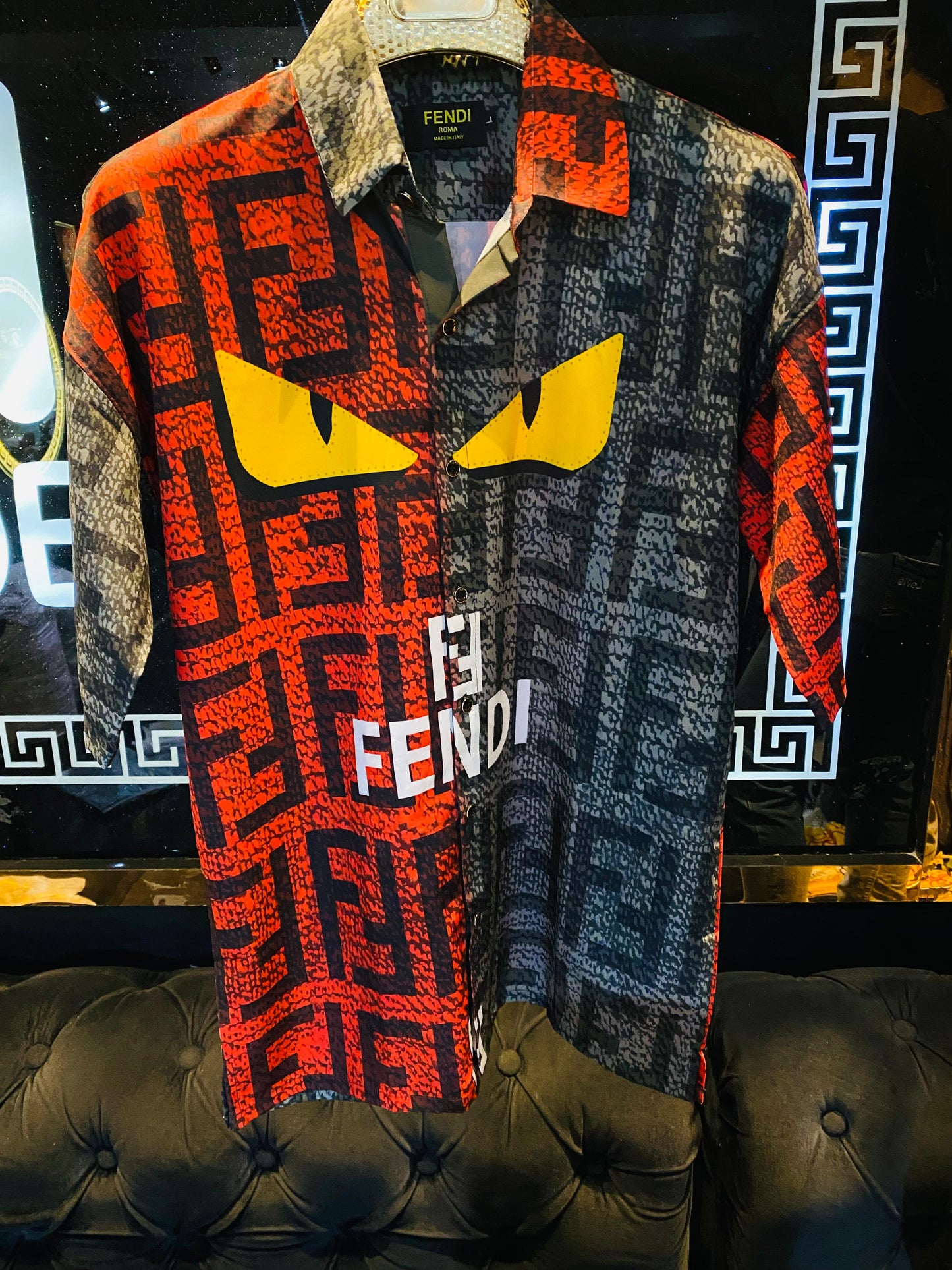 Printed Cat Eye Shirt For Men