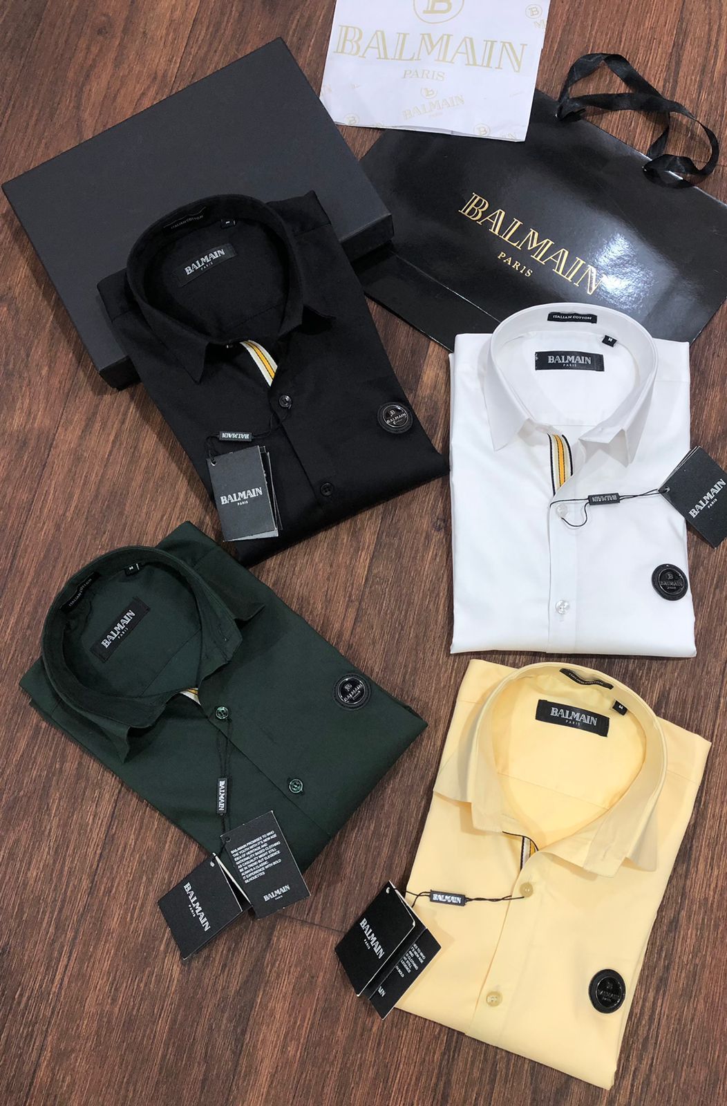 Luxury Logo Full Sleeves Shirt for Men