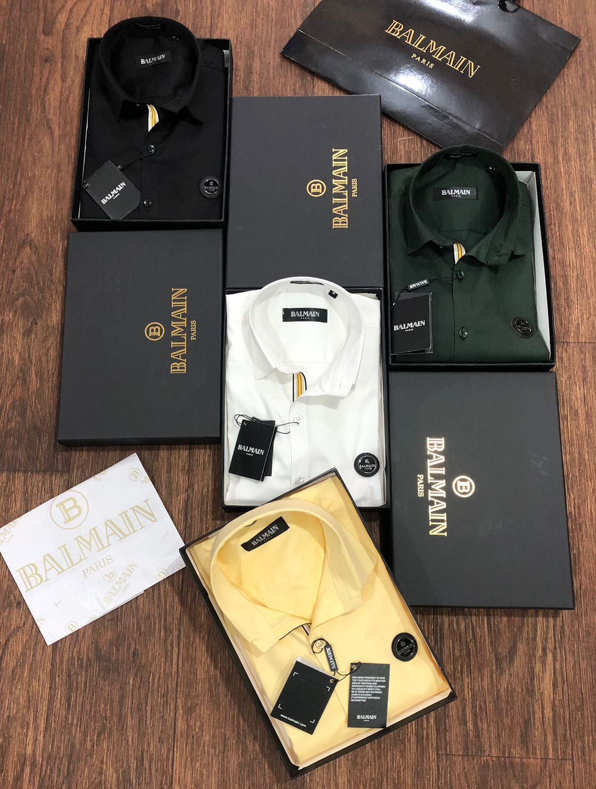 Luxury Logo Full Sleeves Shirt for Men