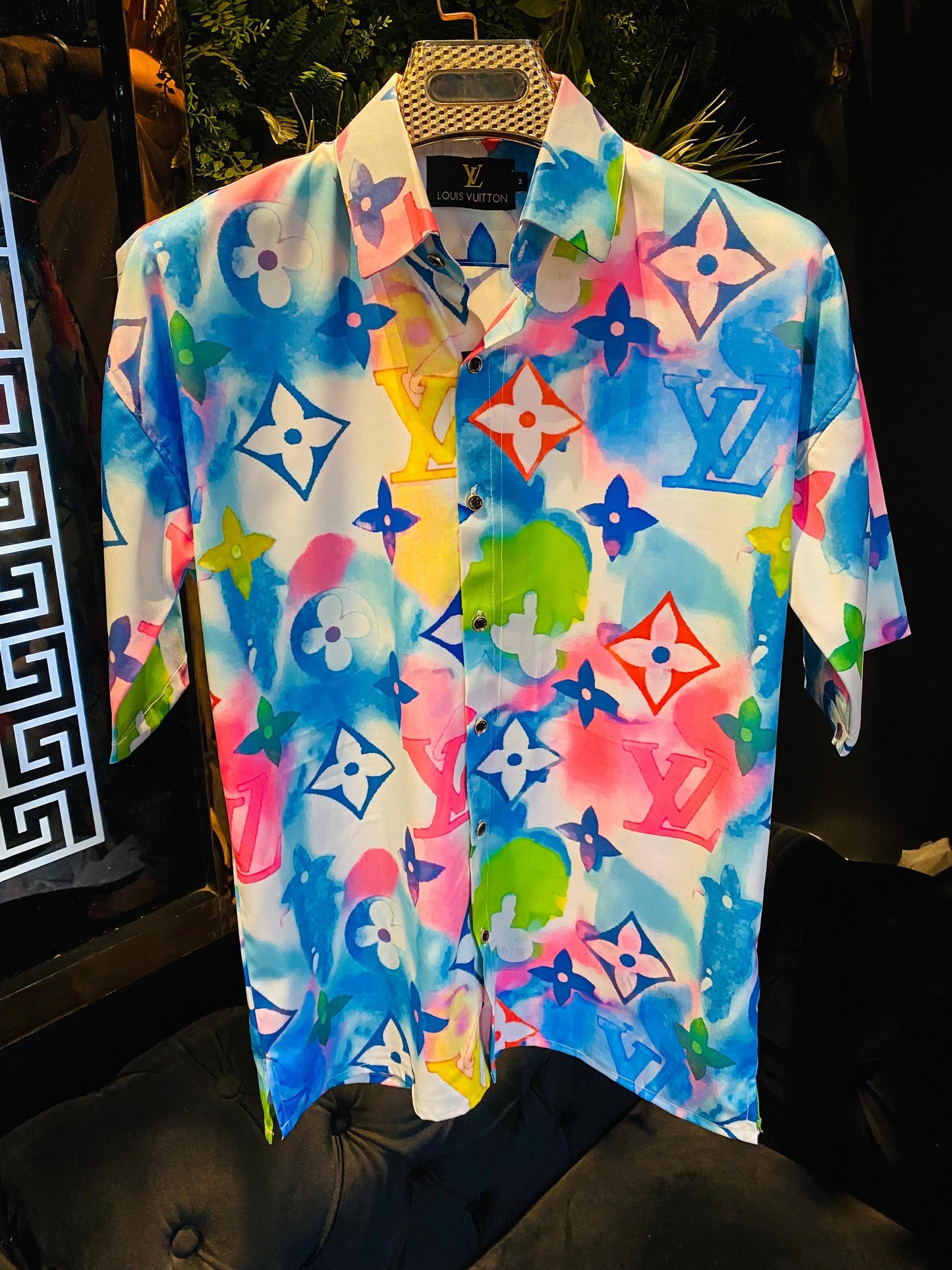 PREMIUM WATERMELON CUBAN COLLAR SHIRTS