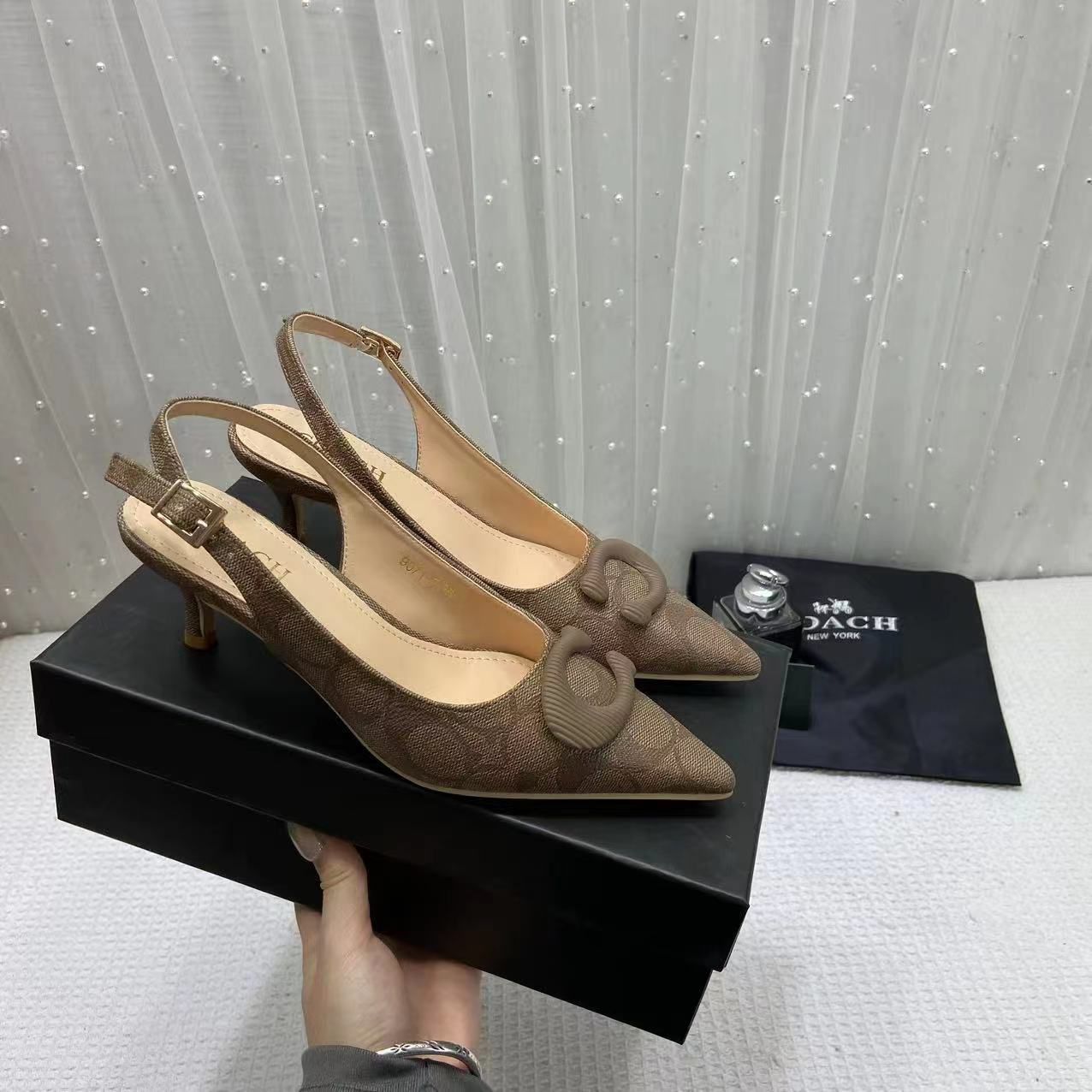 Luxury Embossed Heels for Women