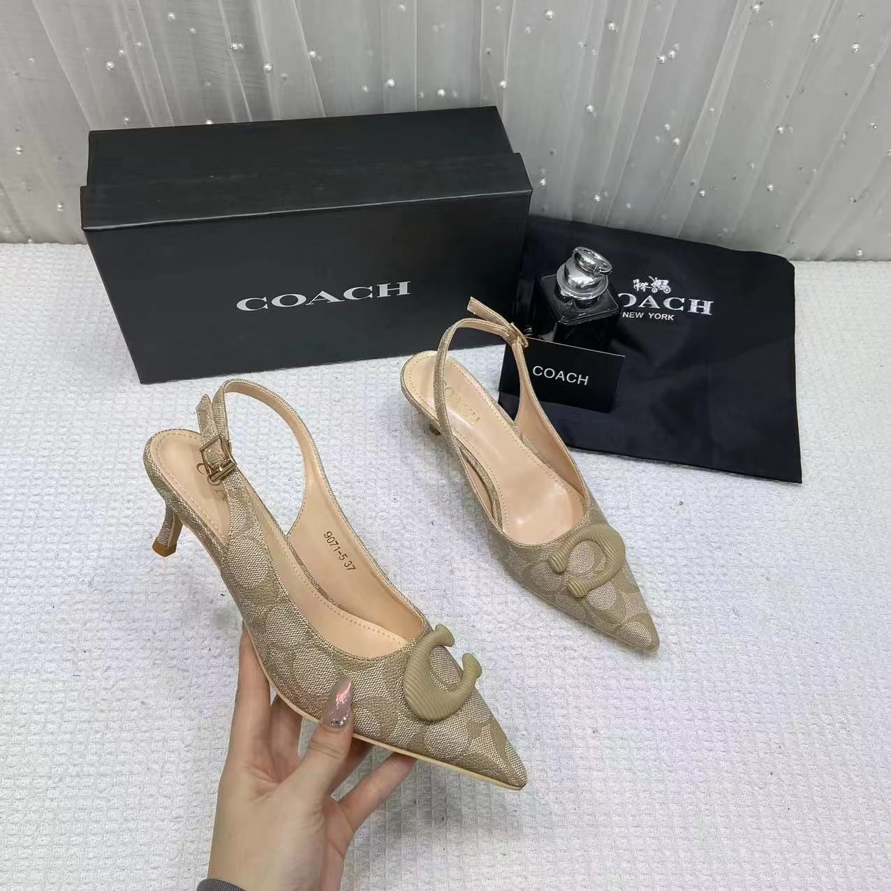 Luxury Embossed Heels for Women
