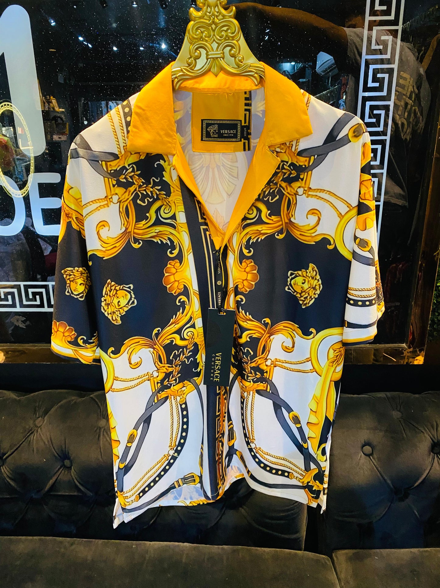 PRINTED LUXURY COLLAR SHIRTS