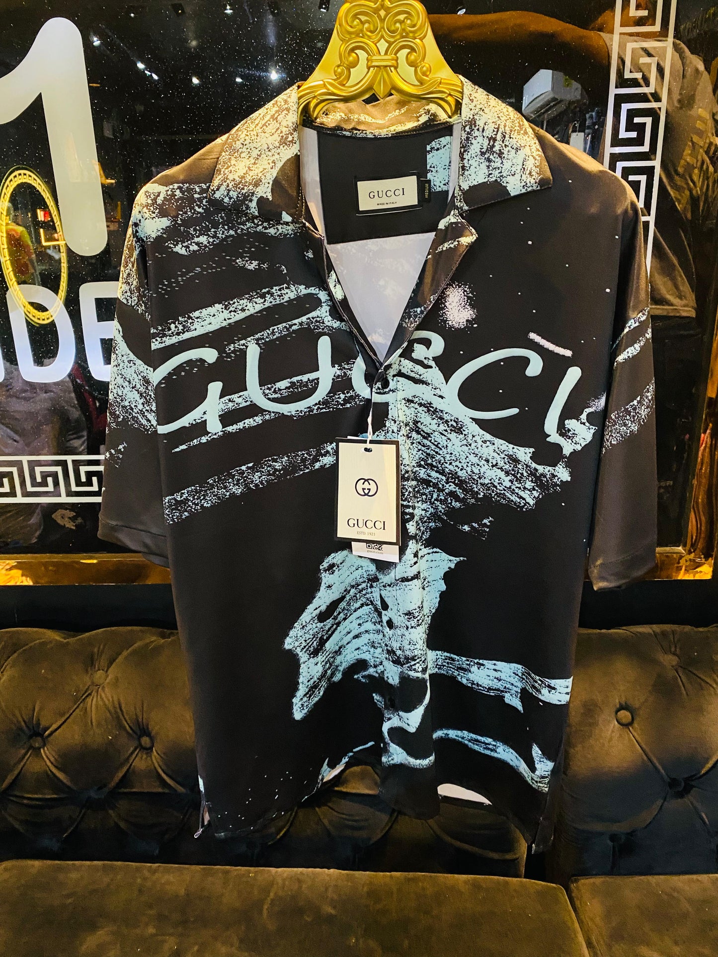 PRINTED LUXURY COLLAR SHIRTS
