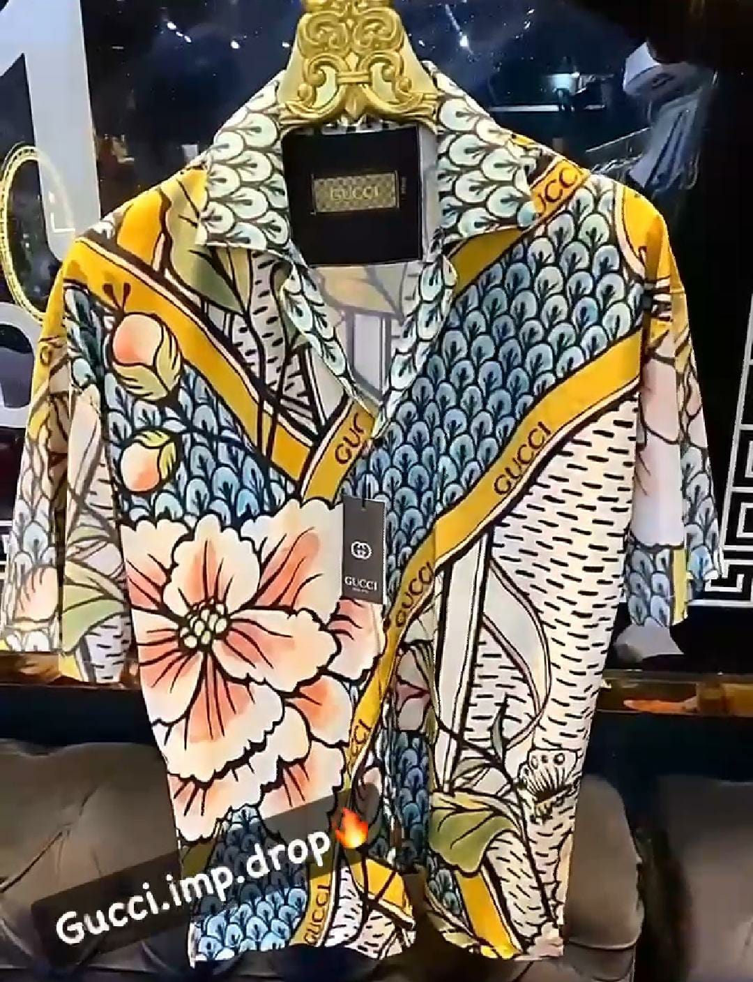 LUXURY COLLAR PRINTED SHIRTS