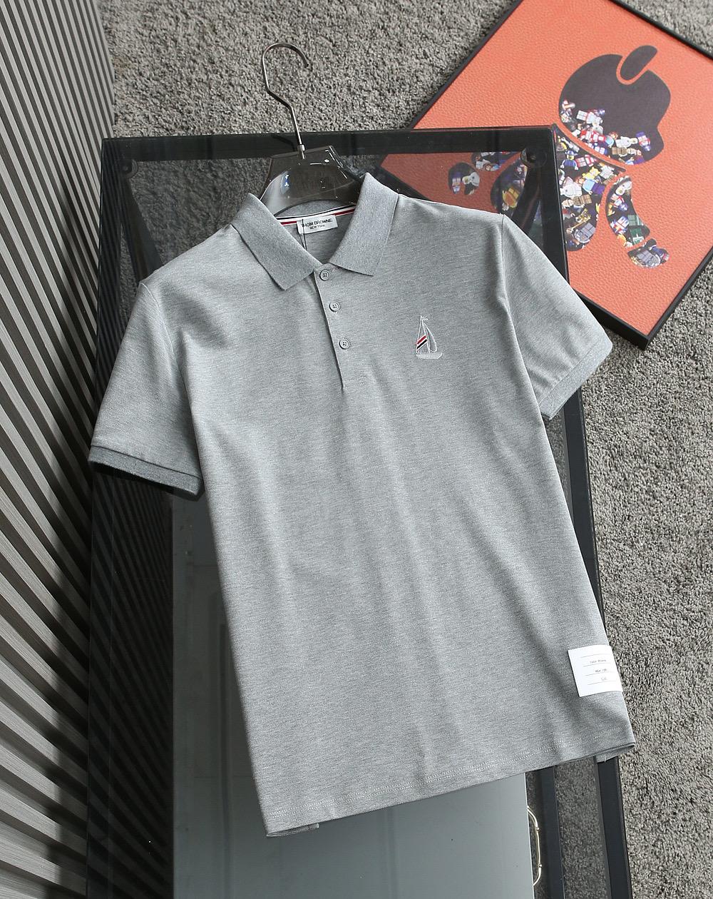 LUXURY EMBROIDERED LOGO POLOS FOR MEN