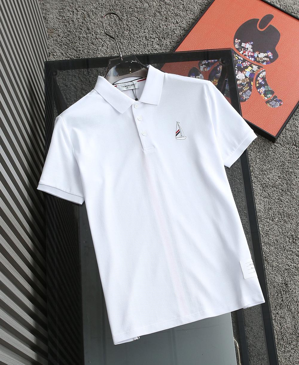 LUXURY EMBROIDERED LOGO POLOS FOR MEN