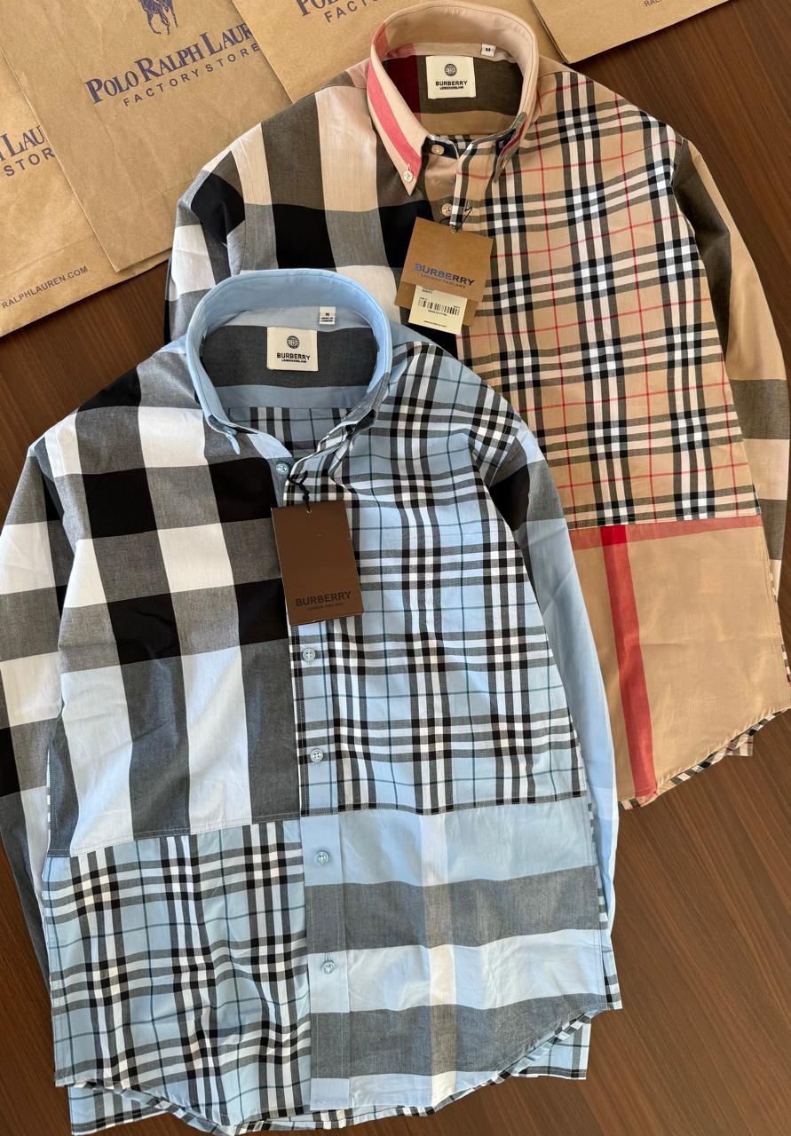 Multicolor Check Shirts for Men