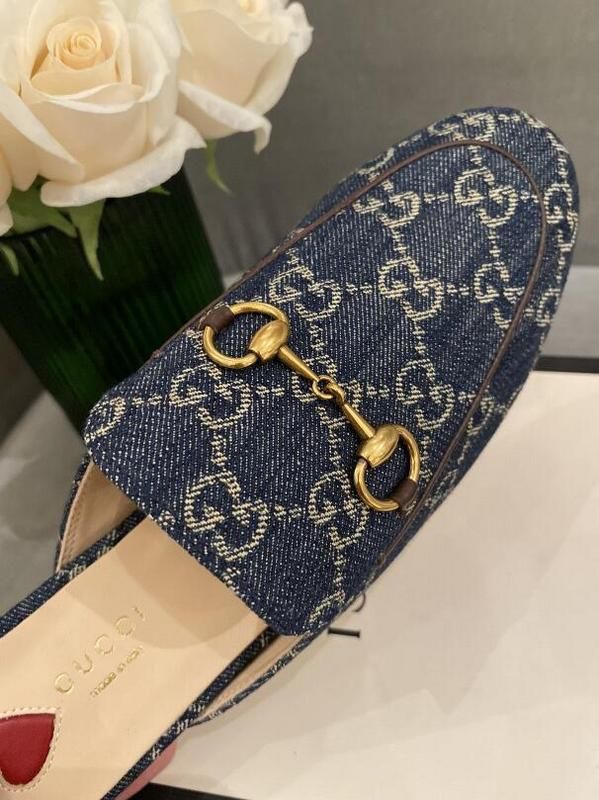 LUXURY DENIM MULES FOR WOMEN