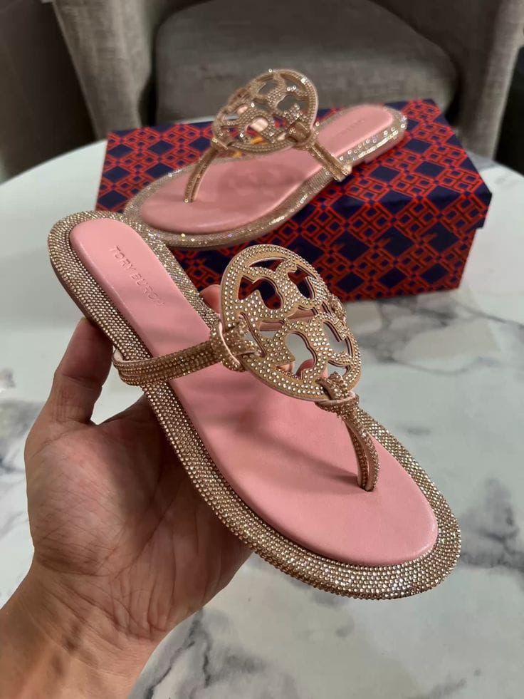 LUXURY SWAROVSKI FLATS FOR WOMEN