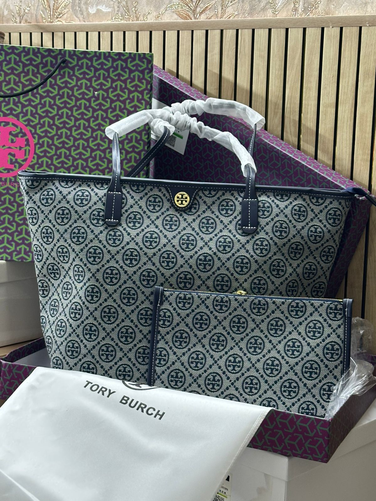 PREMIUM ZIPPER TOTE BAG WITH POUCH HIGHEND VERSION