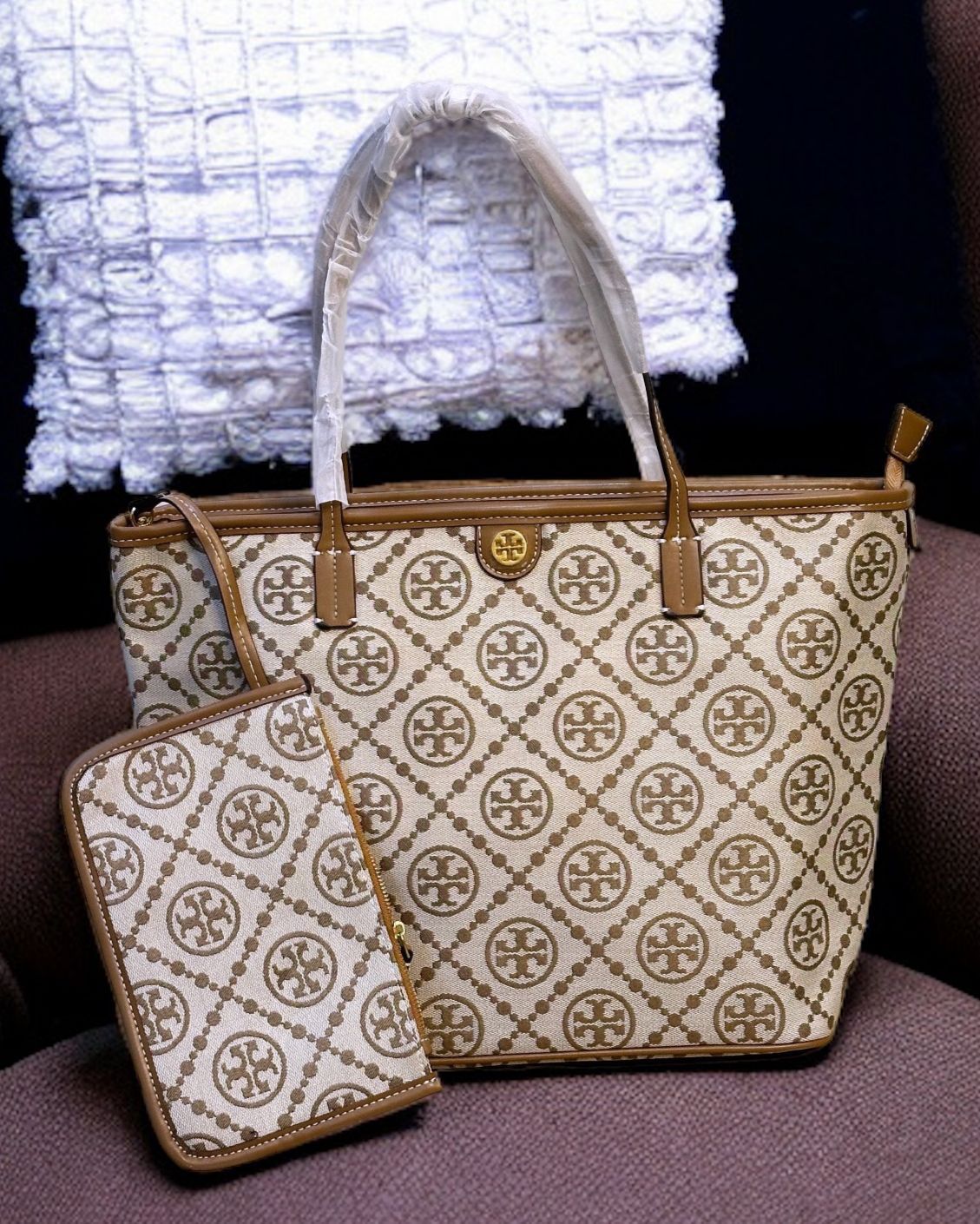 PREMIUM ZIPPER TOTE BAG WITH POUCH HIGHEND VERSION