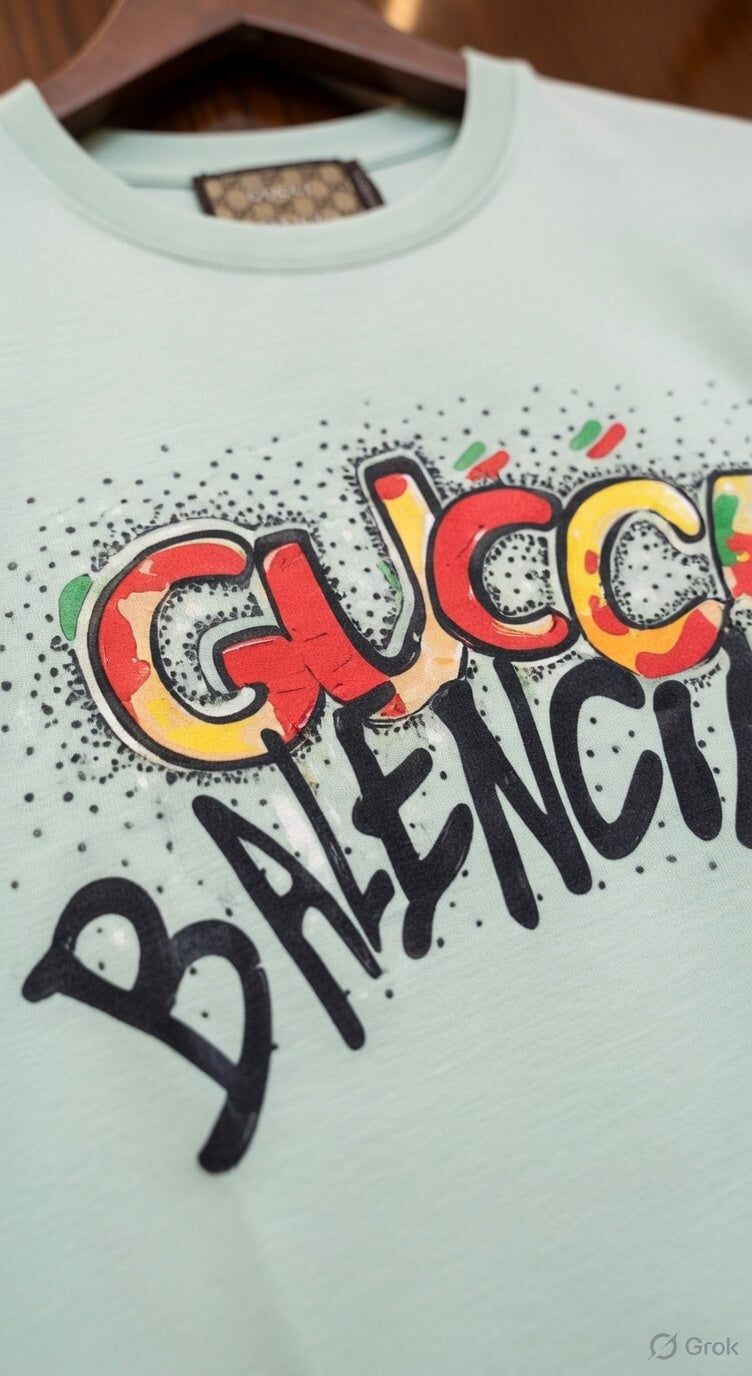 PREMIUM PRINTED TEES FOR WOMEN (GREEN)
