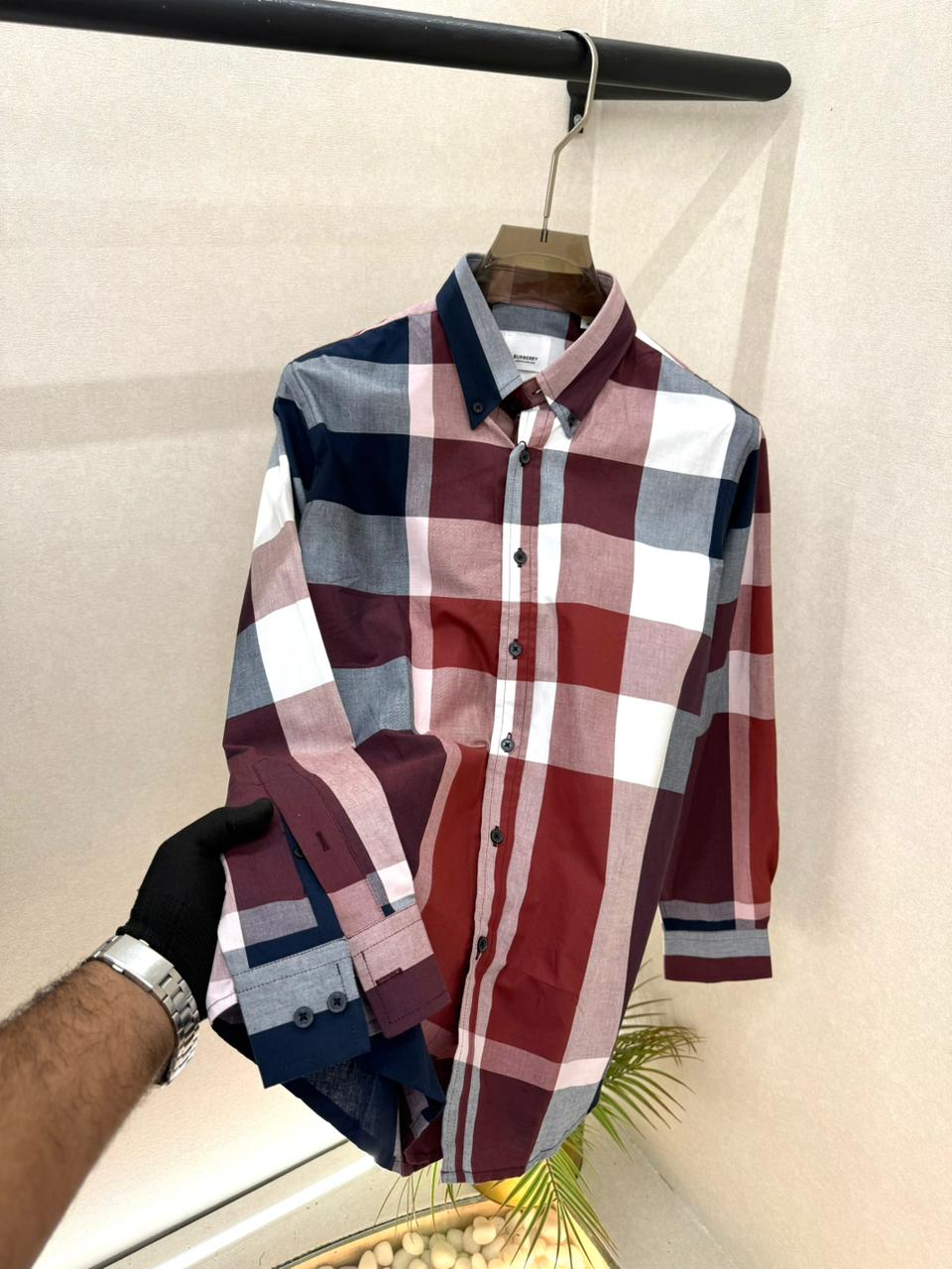 LUXURY CHECK SHIRTS FOR MEN