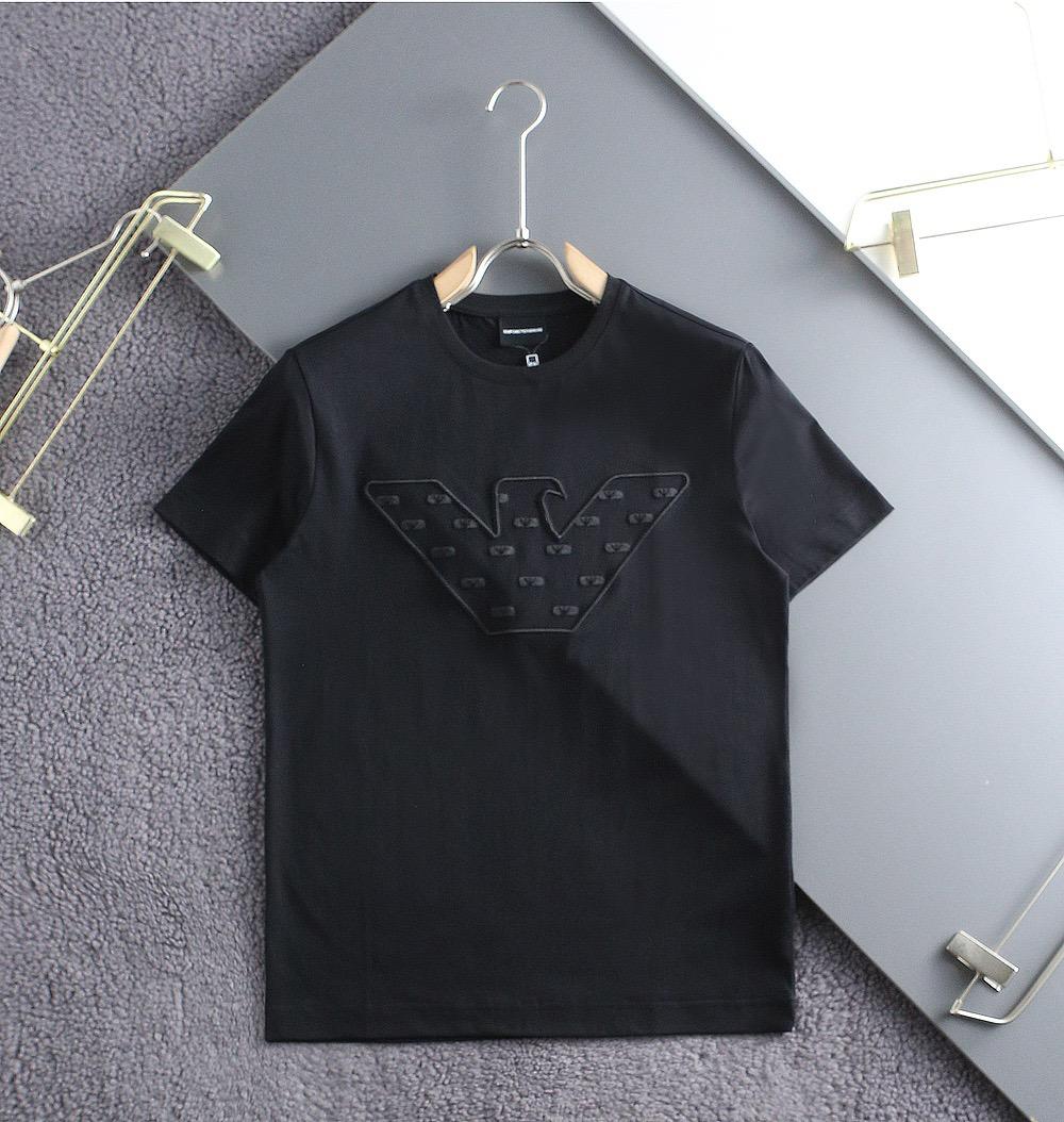 LOGO EMBOSSED TEES FOR MEN