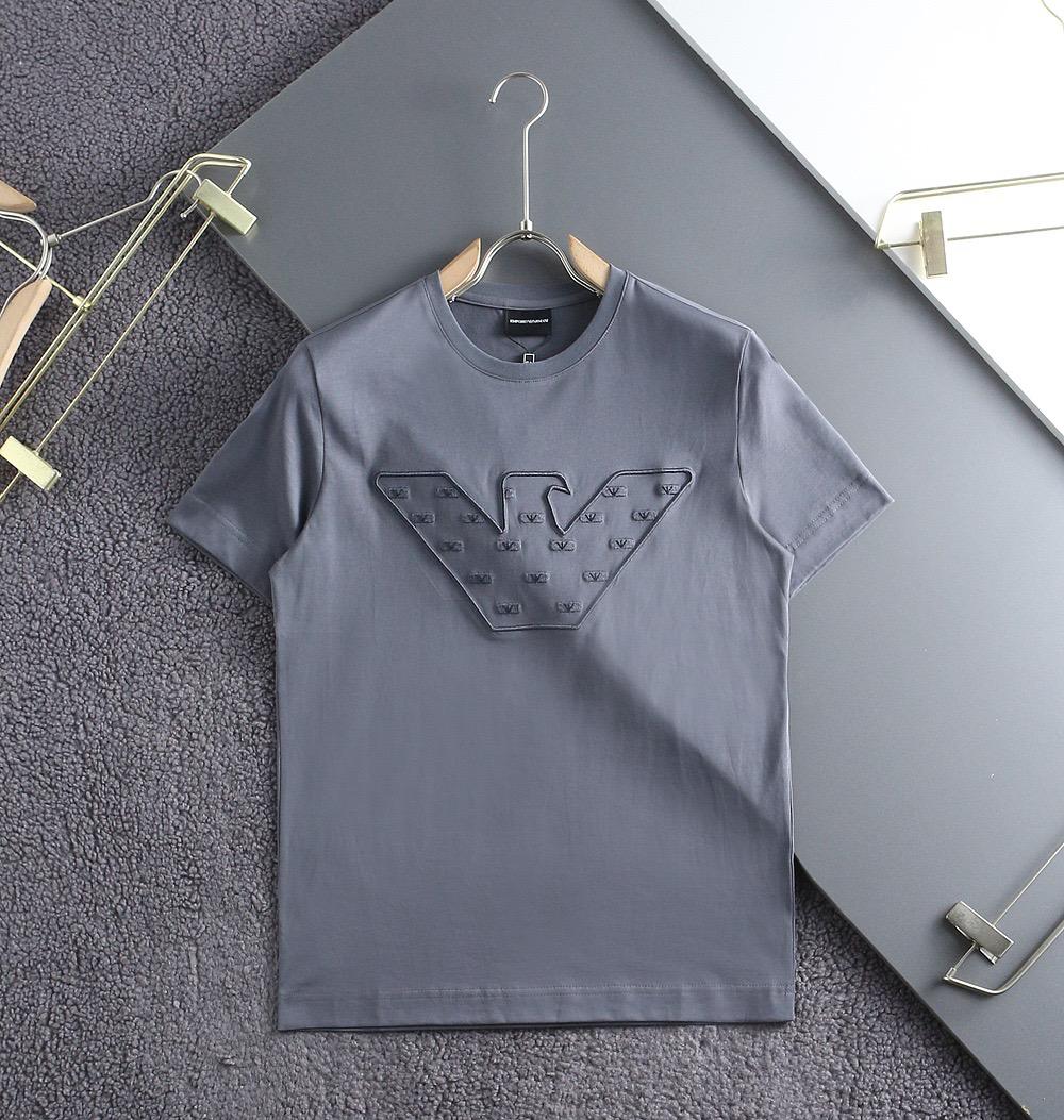 LOGO EMBOSSED TEES FOR MEN