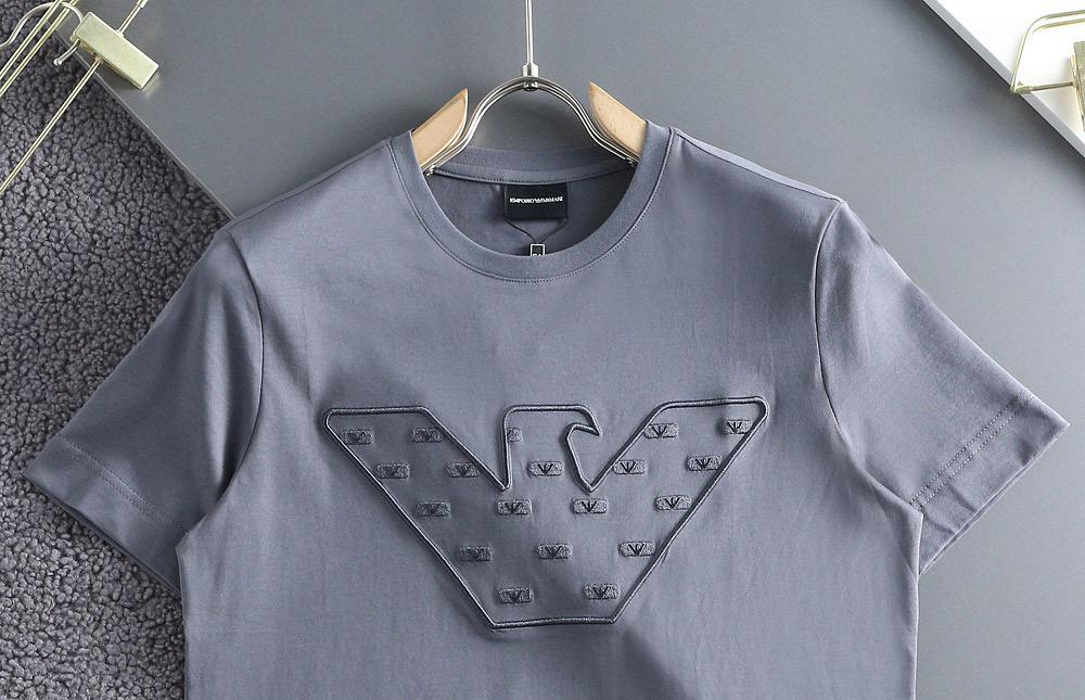 LOGO EMBOSSED TEES FOR MEN