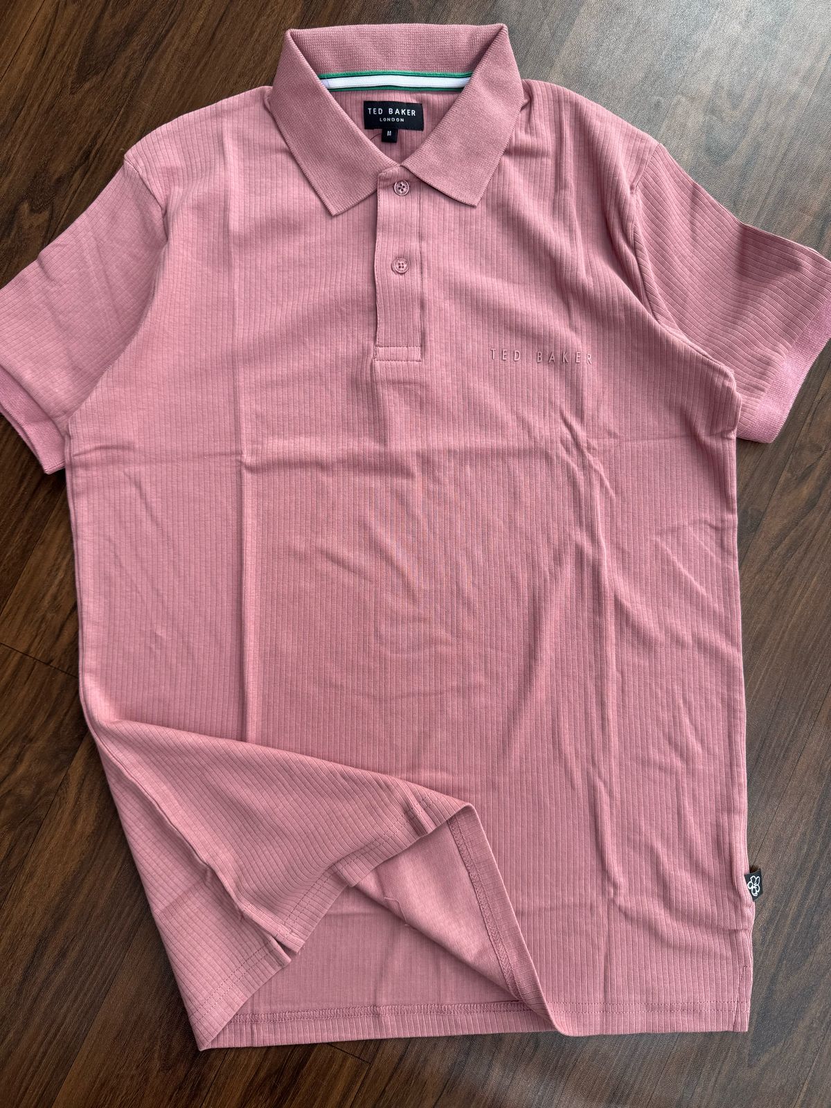 SOLID PATTERN POLO FOR MEN