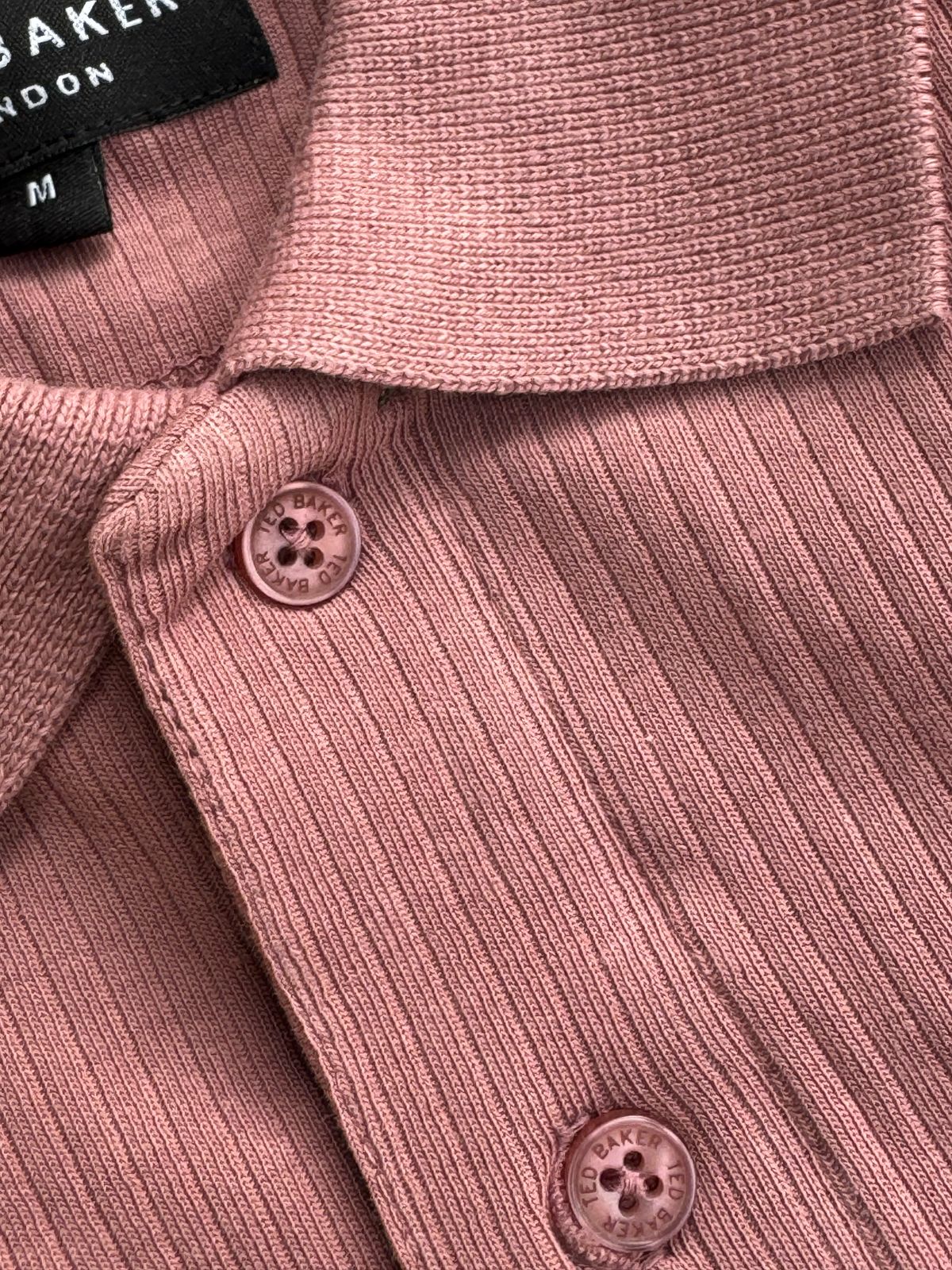 SOLID PATTERN POLO FOR MEN