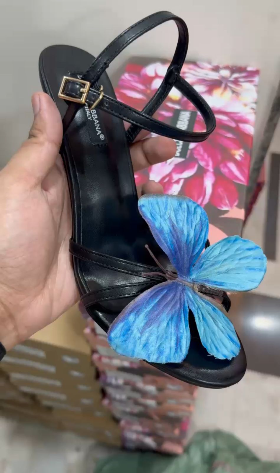 LUXURY BUTTERFLY HEELS (Heel height: 3.5 inches)