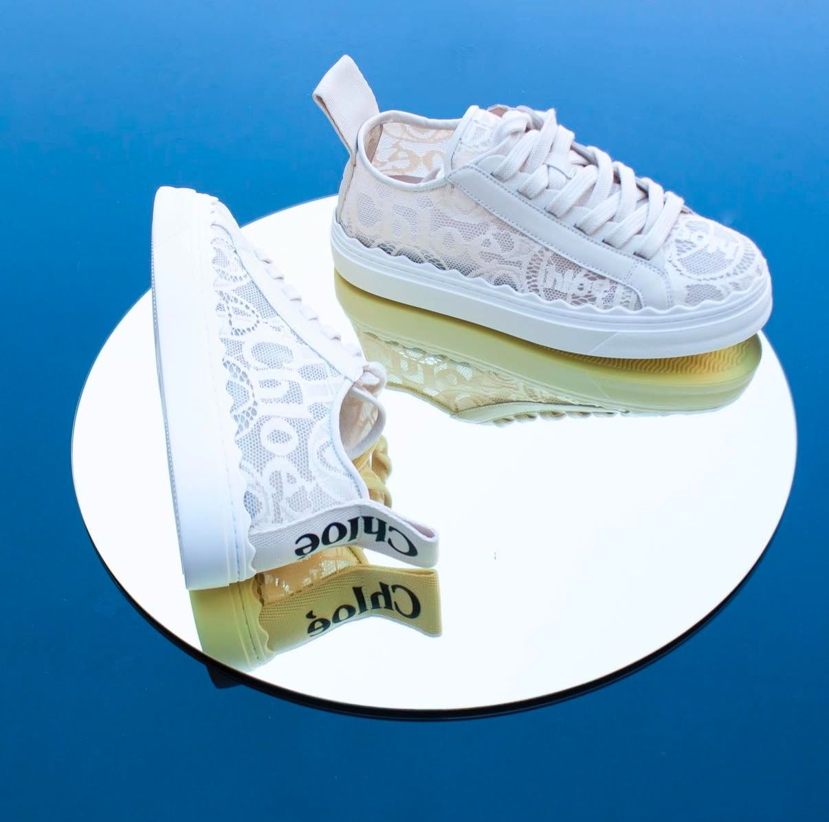 Luxury Lace Lauren Sneakers for Women