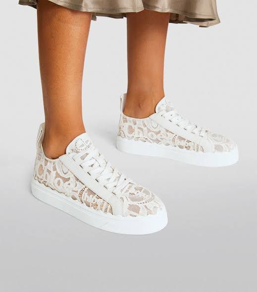Luxury Lace Lauren Sneakers for Women