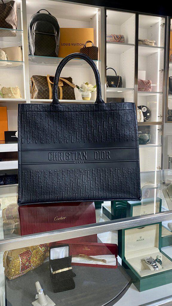 EMBOSSED BOOK TOTE LARGE SIZE