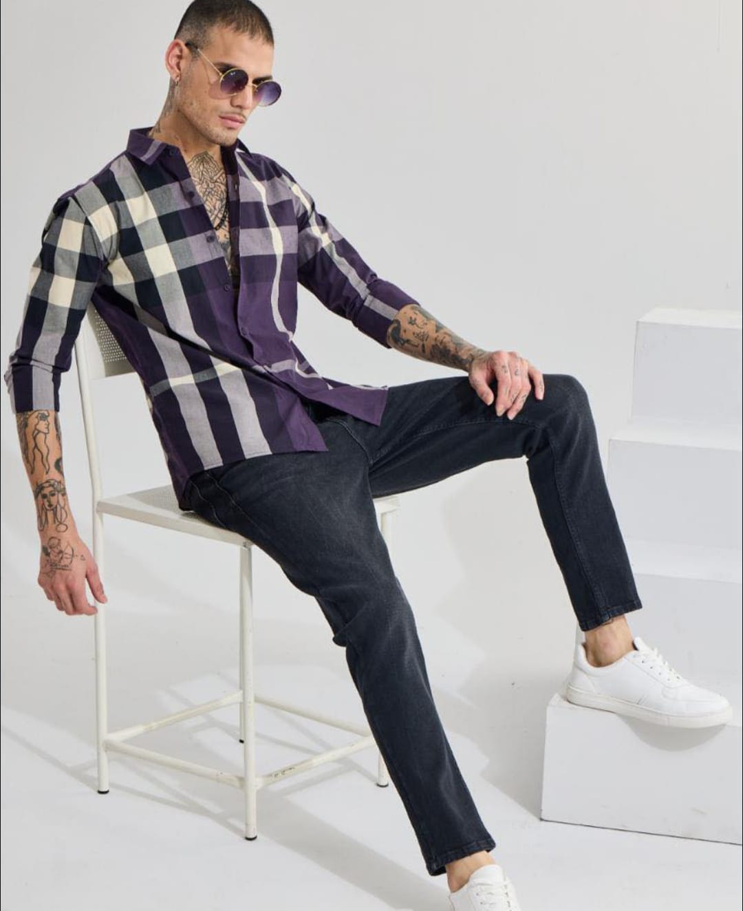 Classic Check Shirts for Men