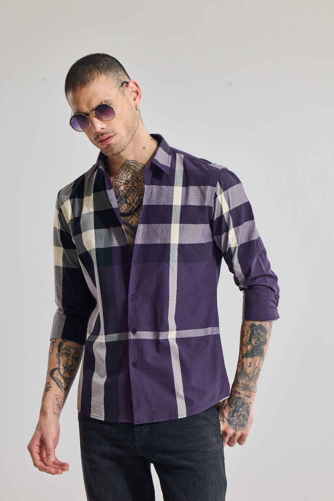 Classic Check Shirts for Men