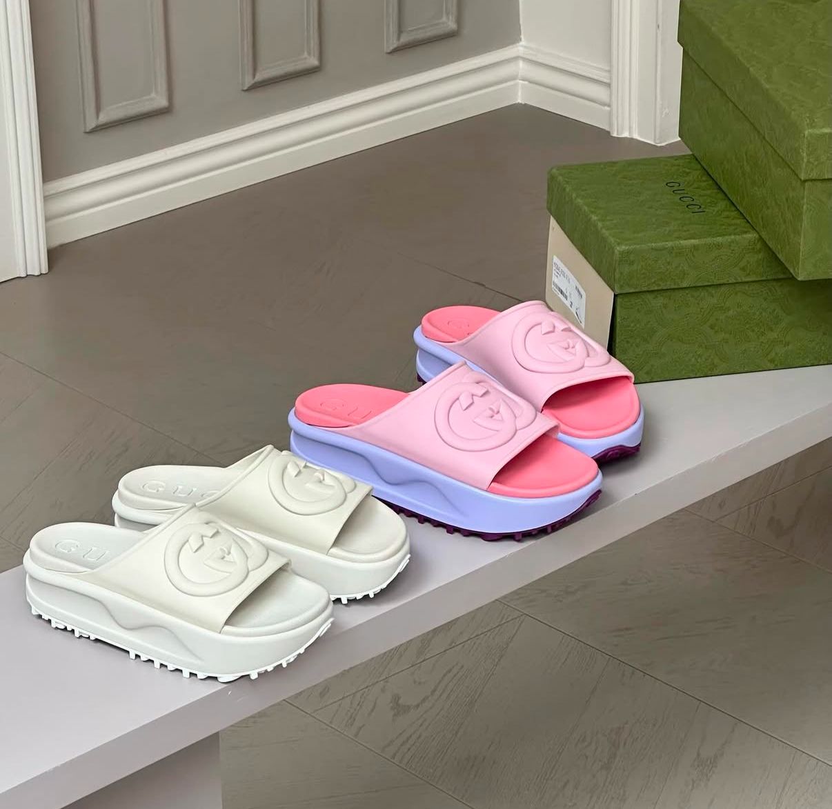 LUXURY SLIDES FOR WOMEN