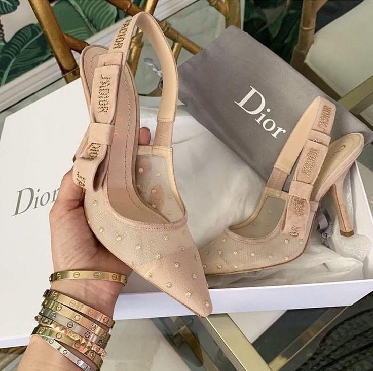 Mesh and Suede Studded Slingback Pumps for Women
