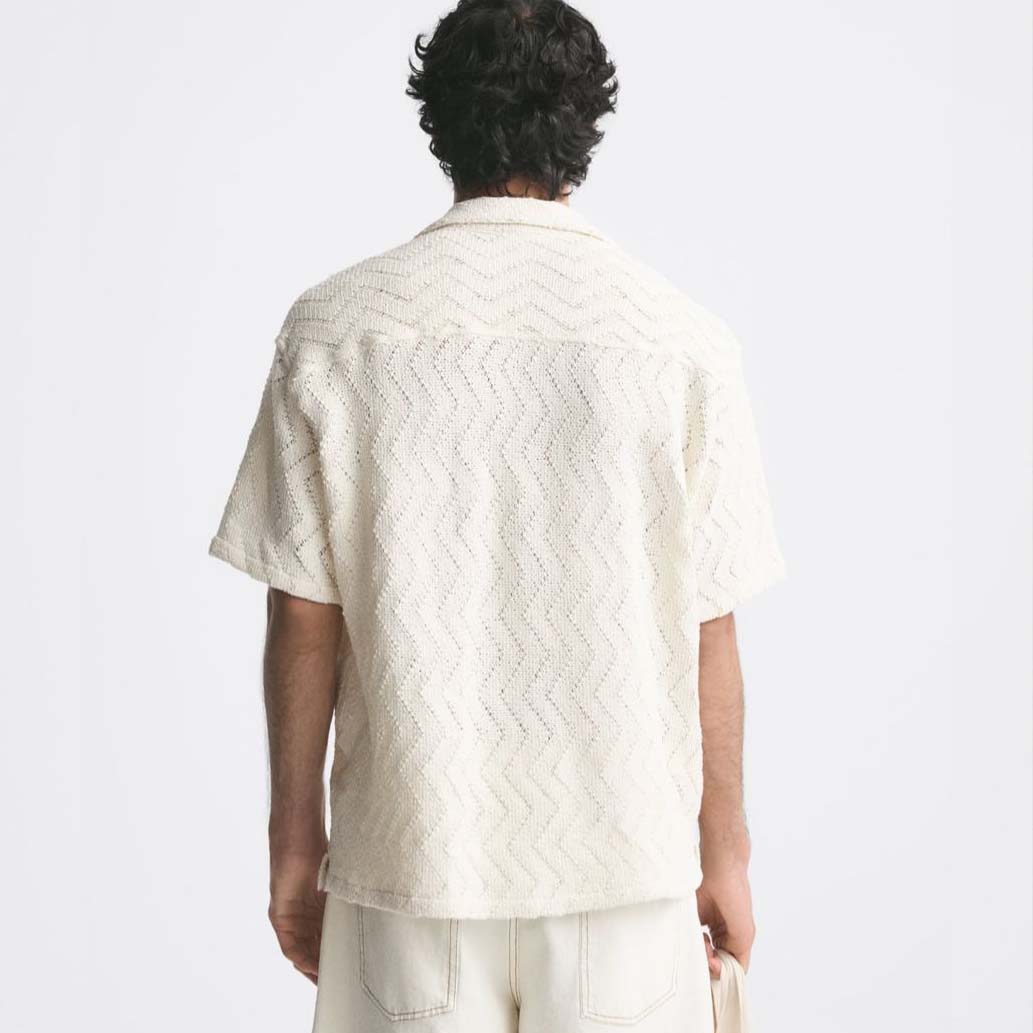 CROCHET HALF SLEEVES SHIRTS